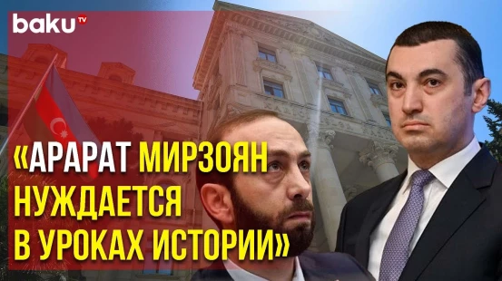 Айхан Гаджизаде Ответил Главе МИД Армении | Baku TV | RU