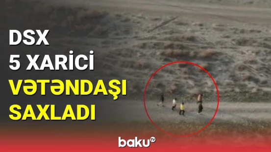 Sərhədi pozmaq istəyən 5 şəxsin Azərbaycana gəlmə səbəbi