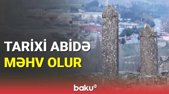 Şamaxıda tarixi abidə məhv olur