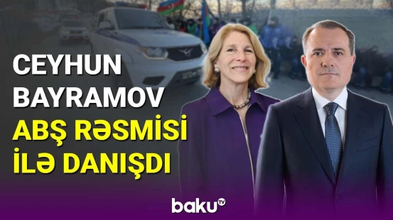Ceyhun Bayramov ABŞ rəsmisi ilə danışdı