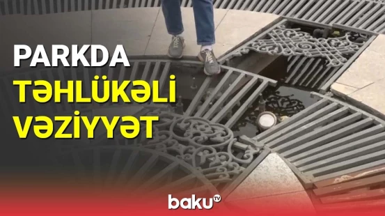 Bu parkda hər an quyuya düşə bilərsiniz