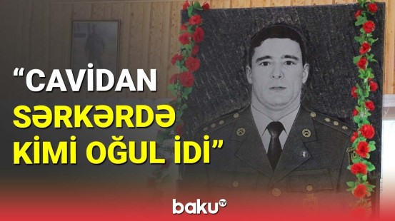 Şəhid baş leytenant Cavidan Bədəlovun xatirəsi ehtiramla yad olunub