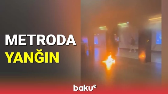 Metroda qorxulu anlar
