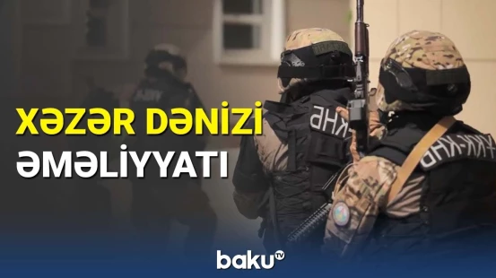 Xəzərlə tiryək daşıyanlar saxlanıldı