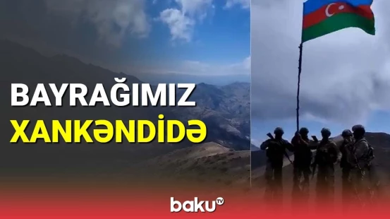 Hərbçilərimiz Xankəndi-Xəlfəli-Turşsu yoluna nəzarət edir