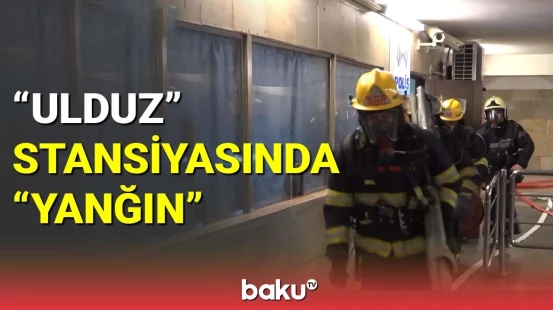 "Ulduz" stansiyasında "yanğın"
