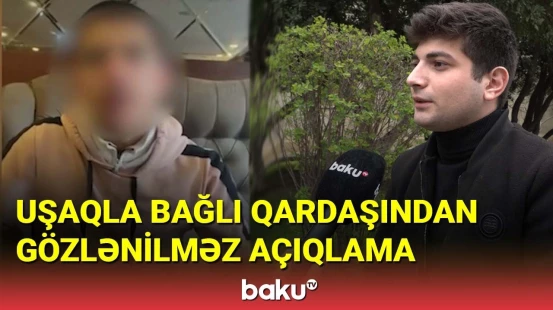 Qardaşı: xəstəxanaya mən salmışam, içir, çəkir...