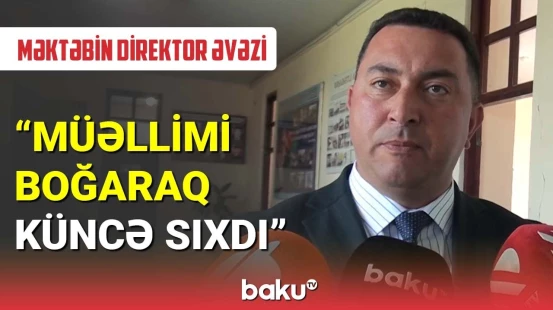 Məktəbdə baş verən insidentin təfərrüatı