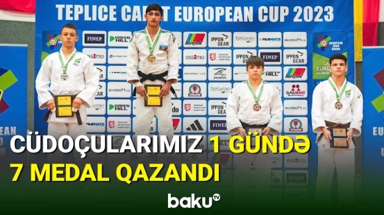 Cüdoçularımız Avropa kubokuna uğurla start verib