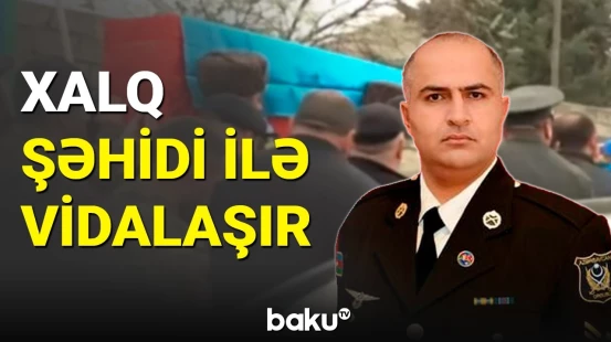 Laçın şəhidi Vidadi Zalovun nəşi evində