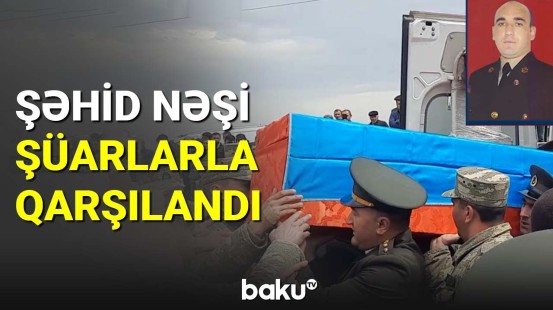 Şəhid Elşad Həsənovun cənazəsi evinə gətirildi