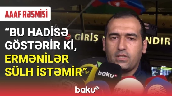 AAAF rəsmisi İrəvan təxribatını dəyərləndirdi