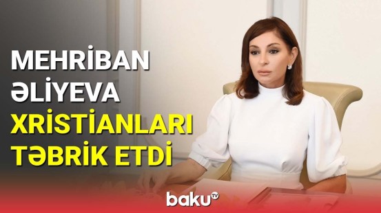 Mehriban Əliyeva Pasxa bayramı münasibətilə paylaşım edib