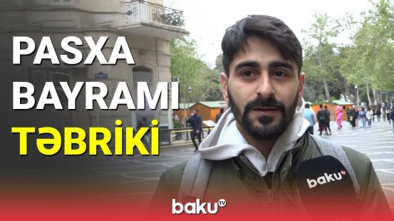 Pasxa bayramı təbriki