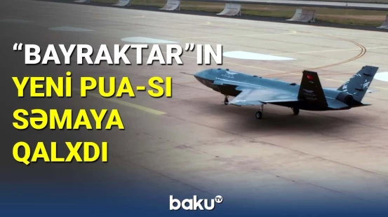 "Bayraktar Kızılelma" növbəti dəfə havaya qalxdı