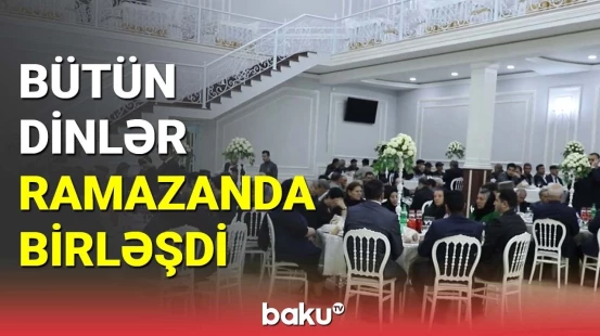 İsmayıllıda iftar süfrəsi
