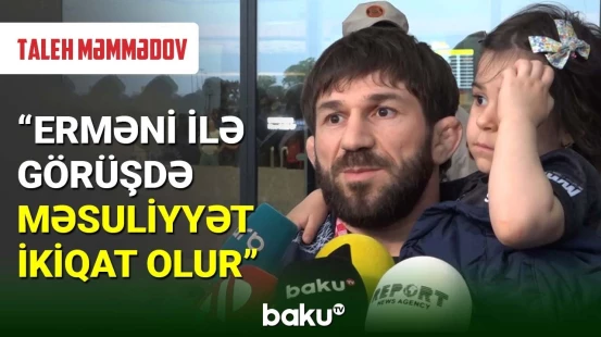 Qitə çempionatında 6 medal qazanan millimiz vətənə qayıdıb