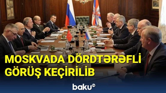 4 ölkənin müdafiə naziri Suriyadakı vəziyyəti müzakirə edib