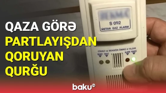 Qaza görə partlayışdan qoruyan qurğu