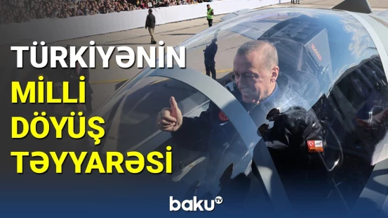 Ərdoğan hərbi təyyarənin adının "KAAN" olacağını açıqladı