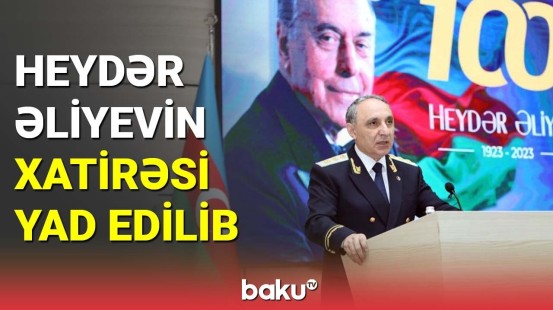 Baş Prokurorluqda Ulu Öndərin 100 illik yubileyinə həsr olunan tədbir