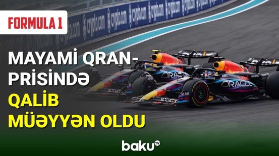 Formula 1 üzrə Mayami Qran-prisinə yekun vuruldu