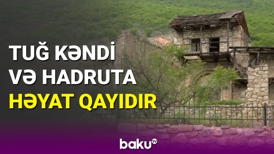 Ermənilərin xaraba qoyduğu ərazilər yenidən bərpa edilir