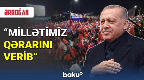 Ərdoğan: Millətimiz qərarını verib
