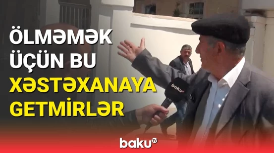 Sumqayıtda 100 yaşlı qəzalı xəstəxana binası