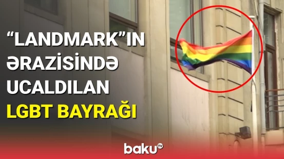 "Landmark" LGBT bayrağının asılmasına göz yumdu