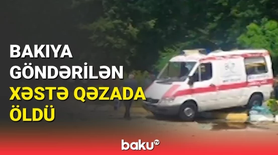 Masallıda təcili tibbi yardım maşını aşdı: xəstə həyatını itirdi