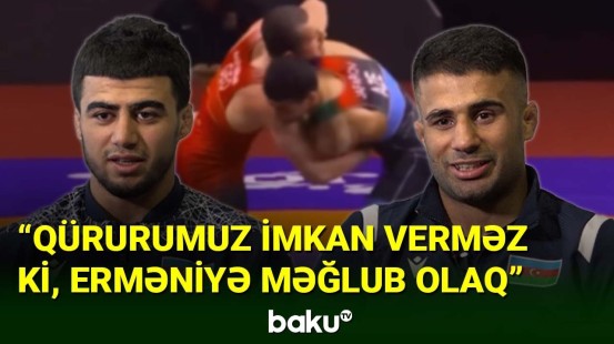 Güləşimizin yeni çempionlarından eksklüziv müsahibə