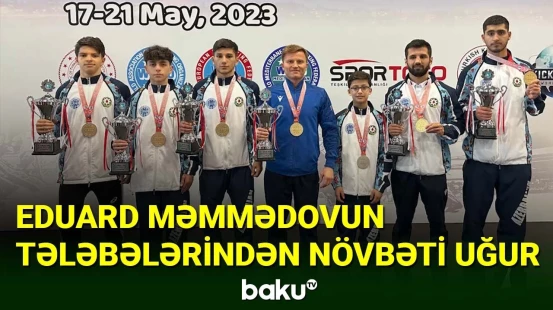 Eduard Məmmədovun tələbələrindən növbəti uğur