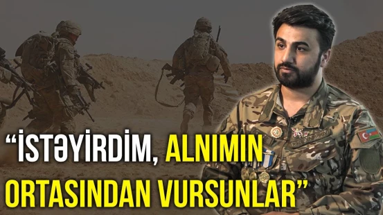 Yaralı halda dağı aşan xüsusi təyinatlı - 44 GÜN ƏSGƏR RƏŞADLA