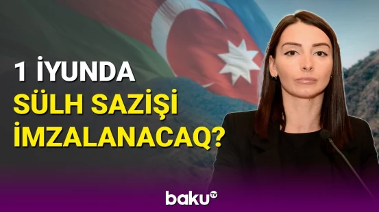 Leyla Abdullayevadan sülh müqaviləsi ilə bağlı açıqlama