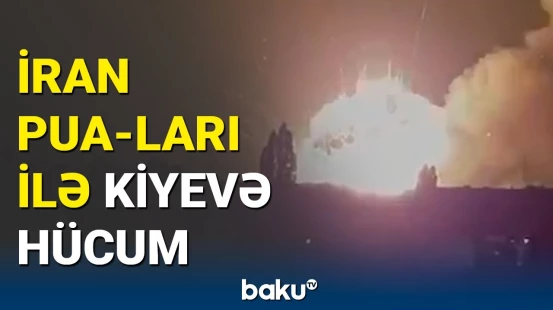 Rusiya İran PUA-ları ilə Kiyevi vurdu: ölən və yaralılar var