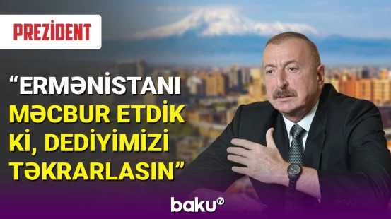 Prezident yeni qurulan sərhəd-buraxılış məntəqəsinin əhəmiyyətinə toxundu