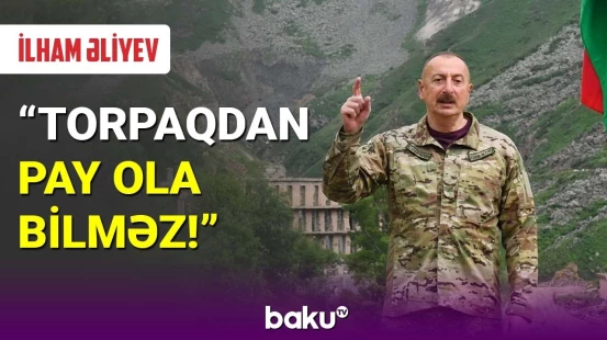 Prezident Qarabağdakı ermənilərə səsləndi