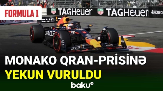 Formula 1-də Monako Qran-prisinin qalibi məlum oldu