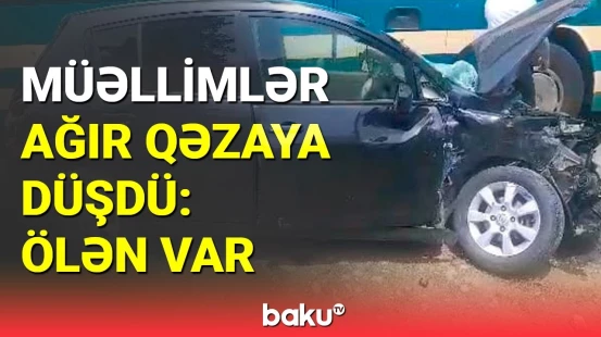 Lənkəranda turist avtobusunun düşdüyü ağır qəzada direktor öldü