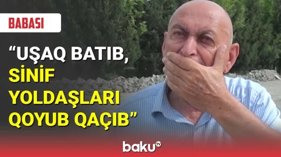Kürdə batan yeniyetmə hələ də tapılmır