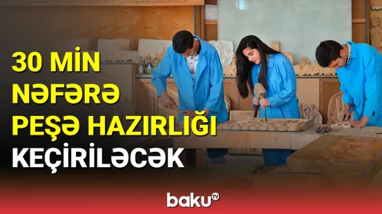 Peşə hazırlığına 20 milyon manat ayrıldı