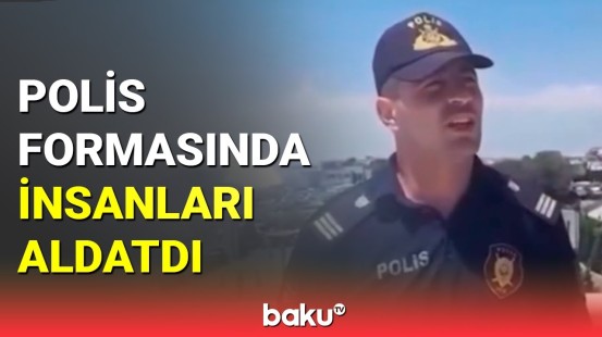 Keçmiş polis əməkdaşı ilə bağlı DİN-dən açıqlama