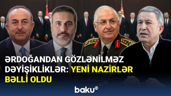 Mövlud Çavuşoğlu, Hulusi Akar, Süleyman Soylunu onlar əvəz etdi