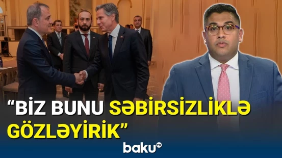 ABŞ rəsmisi sülh müqaviləsindən danışdı