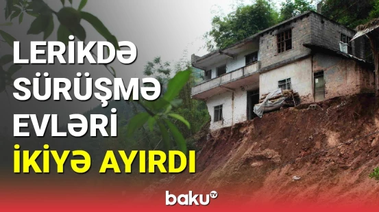 Heç bir tədbir görülməyən kənddə evlər yenə dağıldı