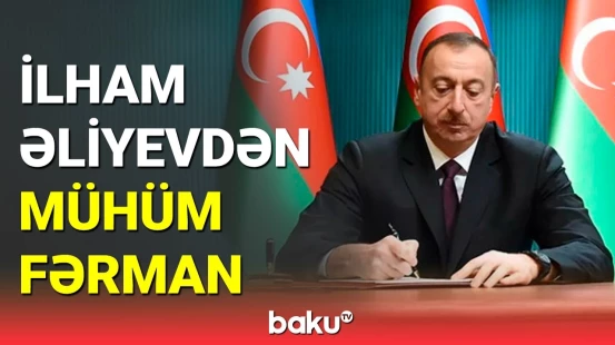 Prezident mühüm Əsasnaməyə dəyişiklik etdi