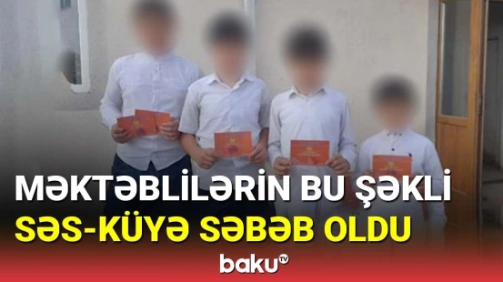 Şagirdlərə narıncı kart verən məktəb paylaşdığı şəkli sildi