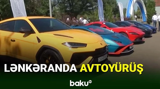 Lənkəranda avtoyürüş keçirildi