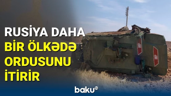 Suriyada Rusiya hərbi polis konvoyu vuruldu